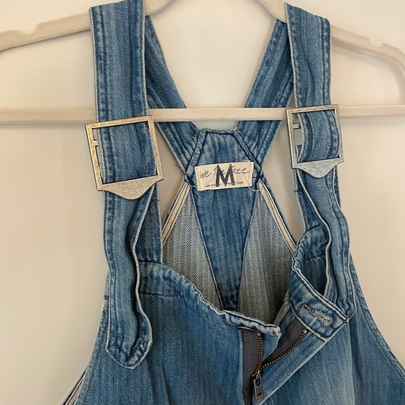 Free people distressed Overalls - Picture 2 of 7